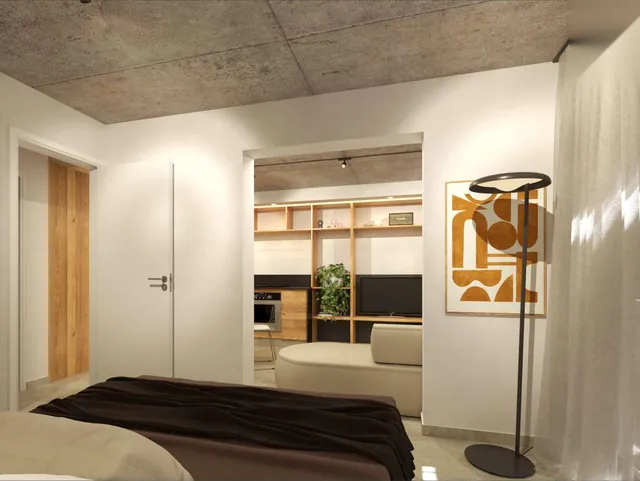Dormitorio del departamento A