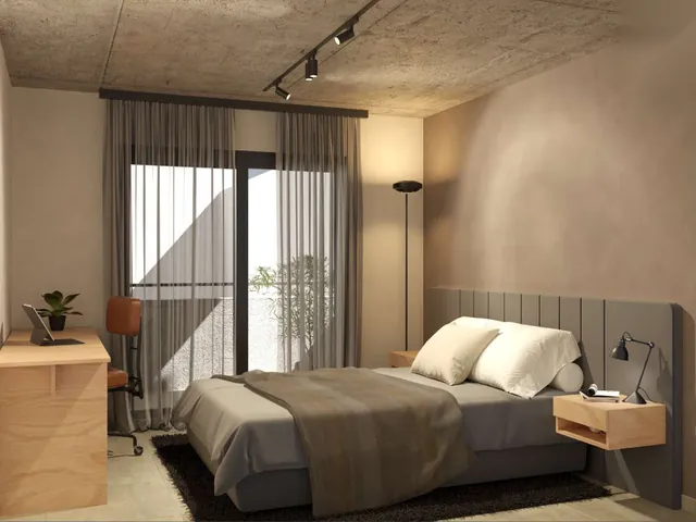 Dormitorio del departamento B
